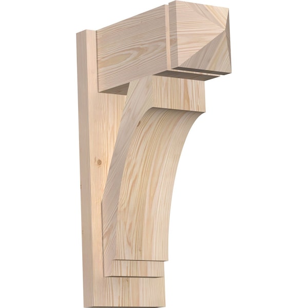 Ekena Millwork Imperial Arts & Crafts Smooth Outlooker, Douglas Fir, 7 1/2"W x 16"D x 24"H OUT08X16X24IMP03SDF - main